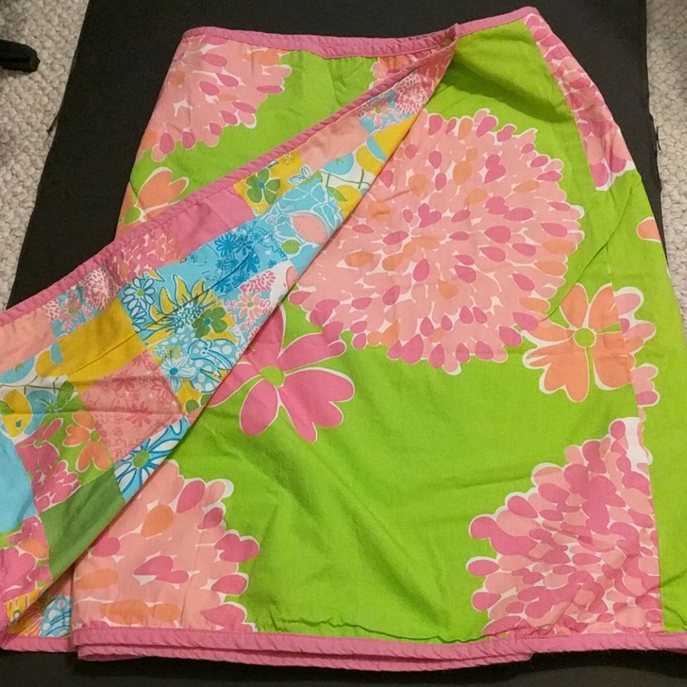 Lilly Pulitzer wrap skirt